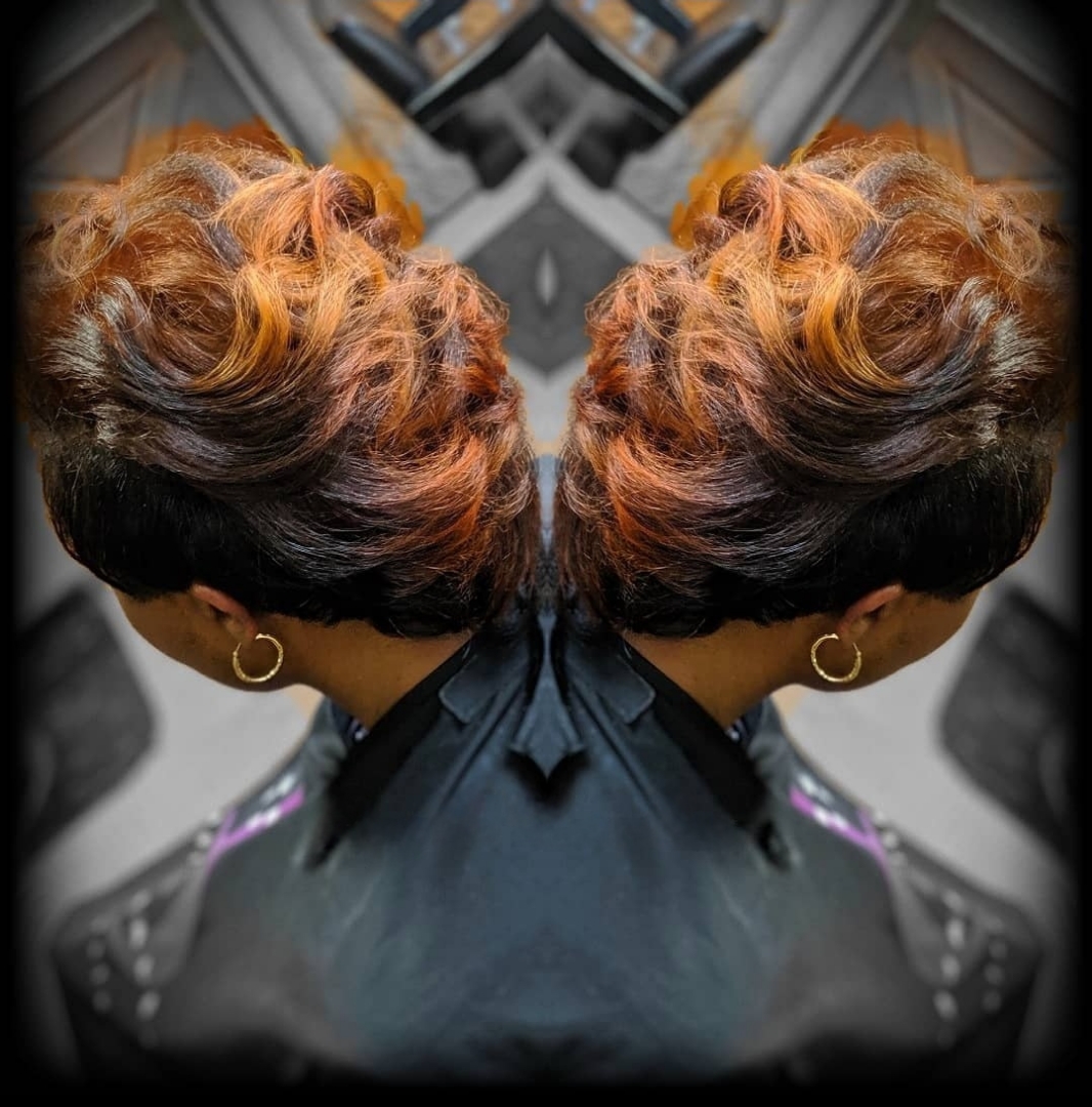 Interior of Strictly Business & Co Beauty Salon in Americus, Georgia